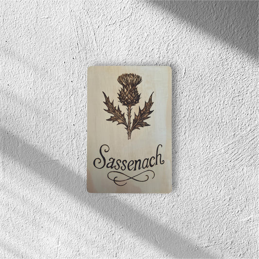« Sassenach » – Chardon écossais